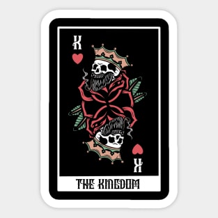 Kingdom skull Sticker